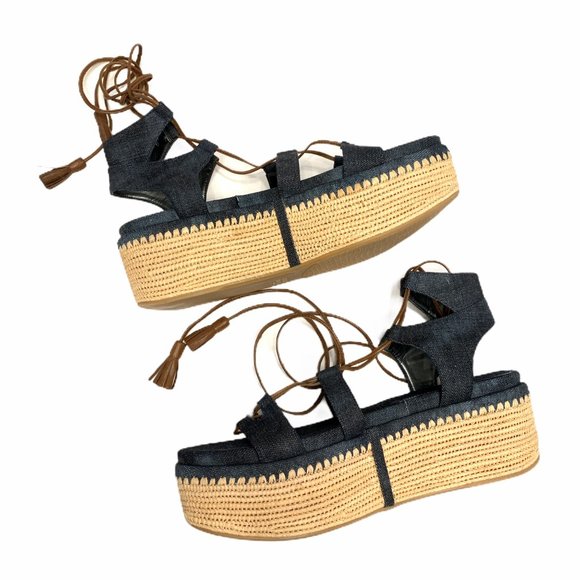 Stuart Weitzman Shoes - Stuart Weitzman Romanesque Flatform Espadrille 10